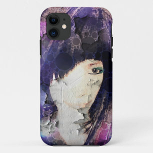 I'm with Wig Purple iPhone Case