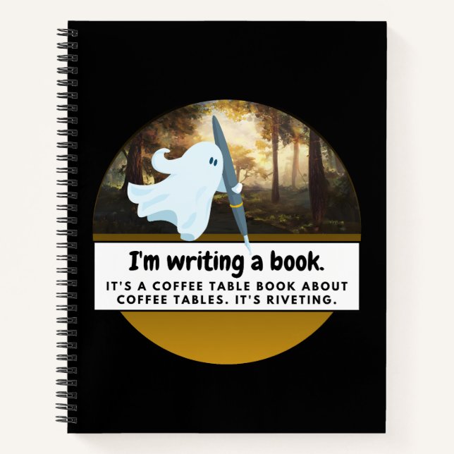 I'm writing a book: Writer's Comic Strip Notebook (Front)