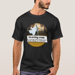 I'm writing a book: Writer's Comic Strip T-Shirt