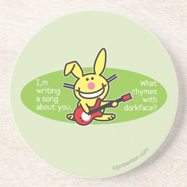 I'm Writing A Song Coaster (Front)