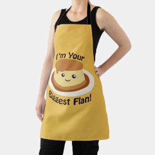 I'm your Biggest Flan Apron
