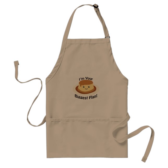 I'm your Biggest Flan Standard Apron (Front)