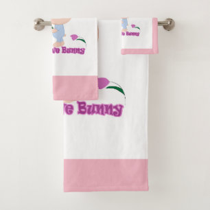 I'm your favourite Bunny Bath Towel Set