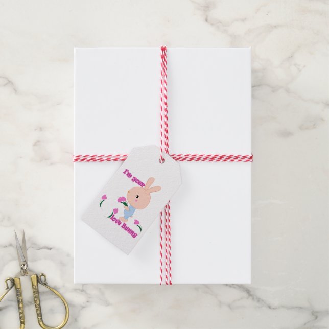 I'm your favourite Bunny Gift Tags (With Twine)