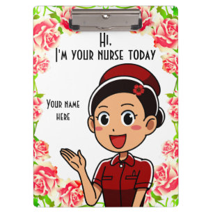 I'm Your Nurse 2 Today Clipboard