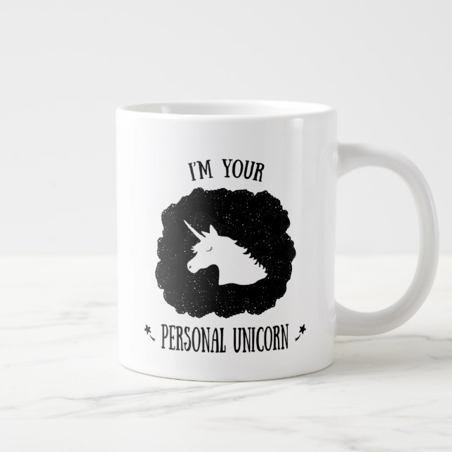 I'm Your Personal Unicorn Large Coffee Mug (Right)