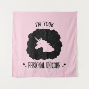I'm Your Personal Unicorn Tapestry