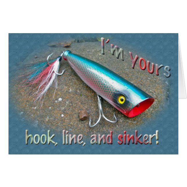 I'm Yours AJS Saltwater Fishing Lure Romance (Front Horizontal)