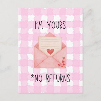 I'm Yours Holiday Postcard