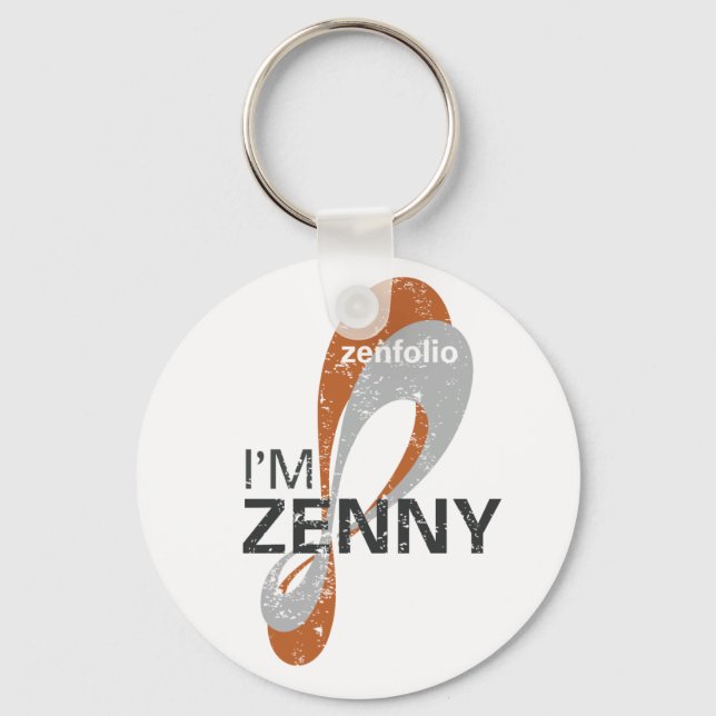 I'm Zenny Keychain (Front)