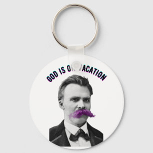 Imã Philosophy - Friedrich Nietzsche Keychain