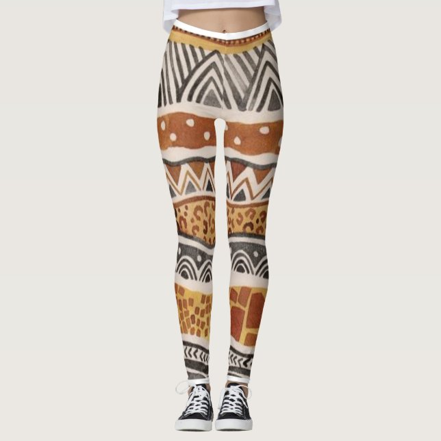 ImaBoss Afro Eccentric Leggings (Front)