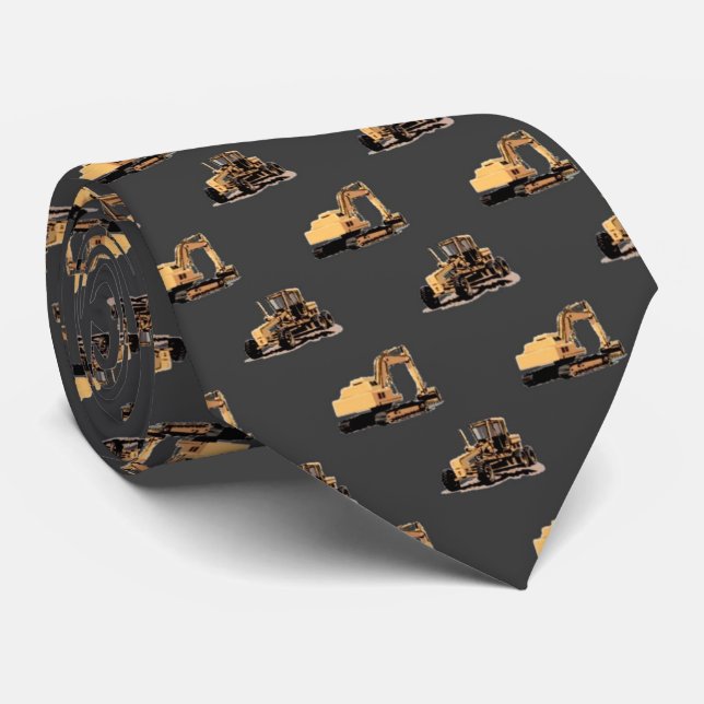 Image10g, work trucks tie (Rolled)