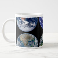Image Comparison Of Iconic Views Of Planet Earth.