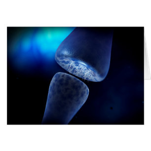 Image Conceptuelle De La Synapse Du Neuron À L'Int