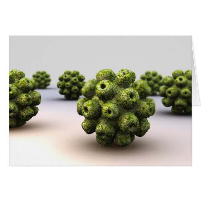 Image Conceptuelle De Polyomavirus (Devant horizontal)
