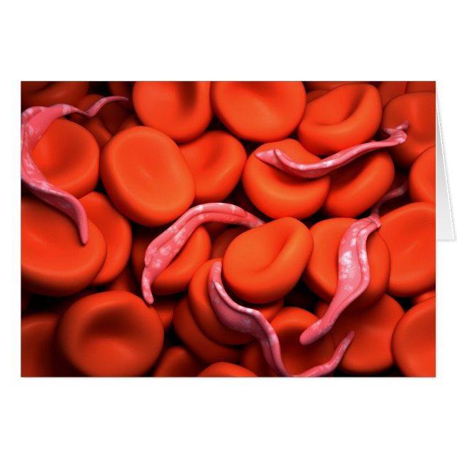 Image Conceptuelle De Trypanosoma 3 (Devant horizontal)