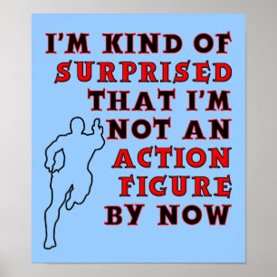 Image d'action Surprise Funny Poster