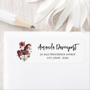 Image de cheval de carrousel fantaisiste Adresse