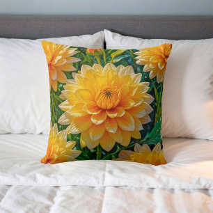 Image de fleur n° 13, série florale, coussin de je