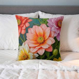 Image de fleur n° 15, série florale, coussin de je