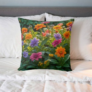 Image de fleur n° 39, série florale, coussin jeté