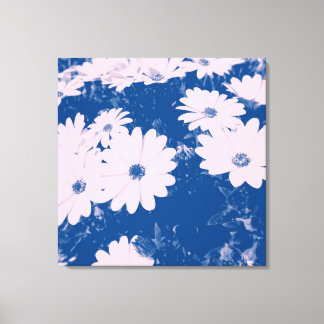 Image de fleurs sur toile