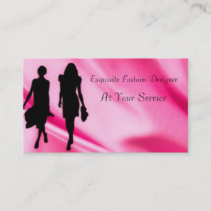 Image de mode féminine pour carte de visite