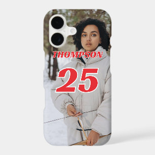 Image de style multisport avec nom et numéro en te