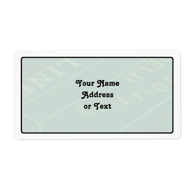 Image de table Gamblers Craps (Devant)