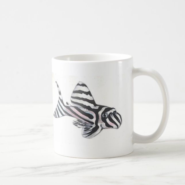 Image de tasse de Pleco L46 de zèbre double (Droite)