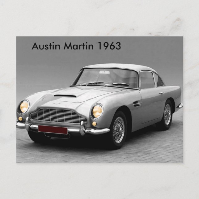 Image de voiture classique pour carte postale (Devant)