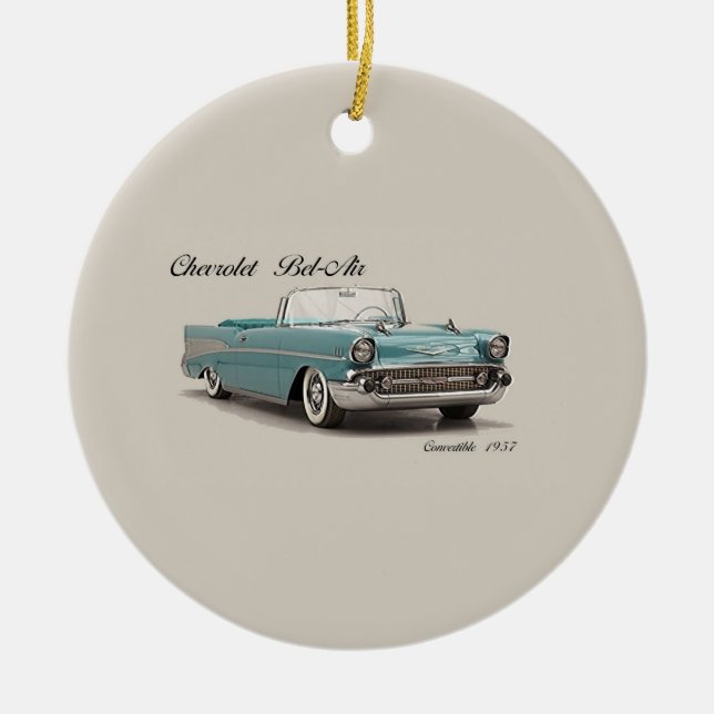 Image de voiture classique pour ornement circulair (Devant)
