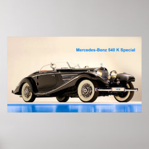 Image de voiture classique pour poster