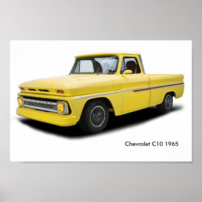 Image de voiture classique pour poster (Devant)