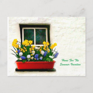Image du chalet pour carte postale