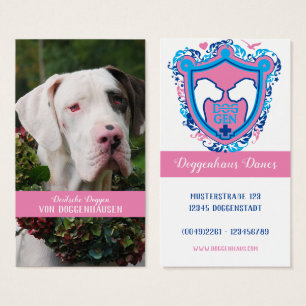 Image et logo élégants de Grand Danois – Chien mod