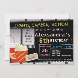IMAGE FILM ANNIVERSAIRE INVITATION DU PARTI