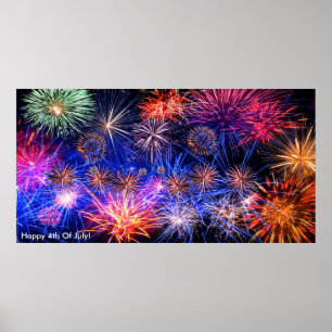 Image Fireworks pour affiche