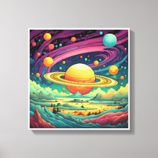 Image imprimée sur toile pour de belles couleurs, 