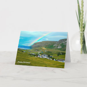 Image irlandaise de la carte de voeux d'anniversai