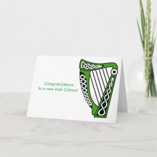 Image irlandaise pour carte de voeux