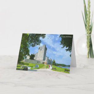 Image irlandaise pour carte de voeux d'anniversair