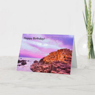 Image irlandaise pour carte de voeux d'anniversair