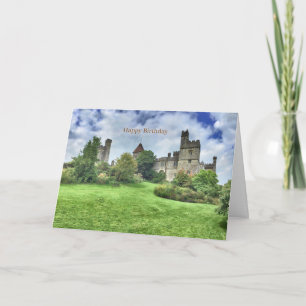Image irlandaise pour carte de voeux d'anniversair