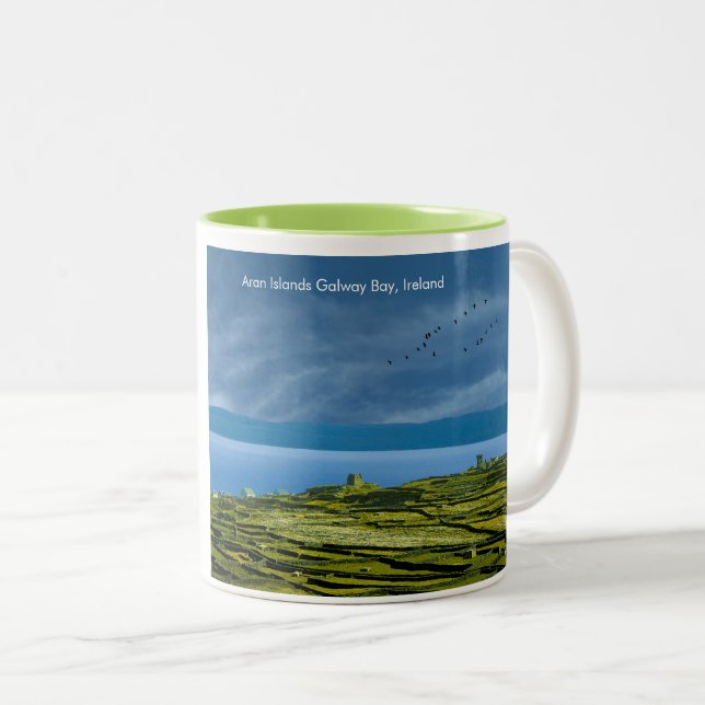 Image irlandaise pour Mug à deux tons (Devant droit)
