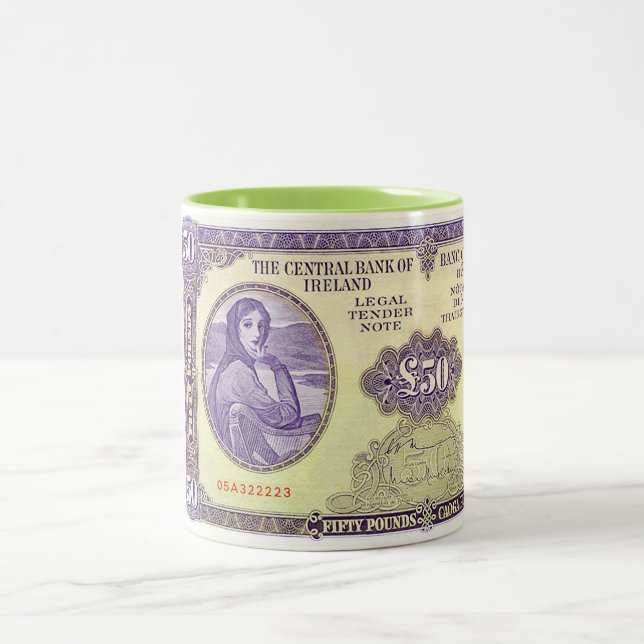 Image irlandaise pour Mug à deux tons (Centre)