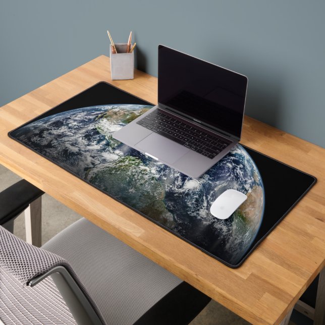 Image Mosaïque De La Planète Terre Avec 3 Ouragans (Bureau 2)
