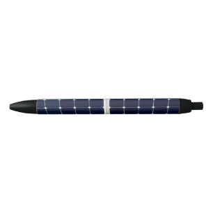 Image of a solar power panel funny black ink pen