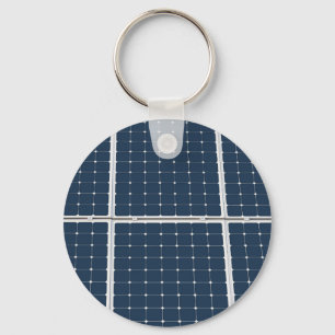 Image of a solar power panel funny keychain